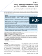 Correlates of Chlamydia and Gonorrhea Infection Among Female Sex Workers: The Untold Story of Jiangsu, China