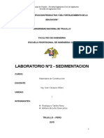 Lab 2 - Sedimentacion