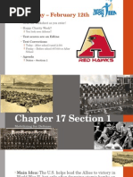 Chapter 17 Section 1 and 4