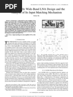 An 8-20-GHz Wide-Band LNA Design