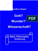 Gott Wunder Wissenschaft