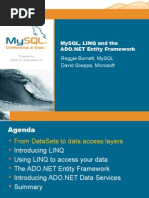 MySQL, LINQ and The ADO NET Entity Framework