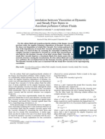 Theoretical Correlation Between Viscosities at Dynamic and Steady Flow States in Aureobasidium Pullulans Culture Fluids