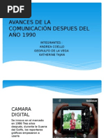 Avances de La Comunicación Despues Del Año 1990