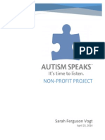 Autism Speaks Analysis