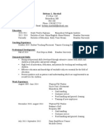 Teaching Resume Final