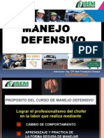  Manejo Defensivo 2015