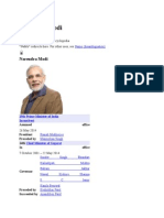 REPORT On Narendra Modi