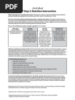 NCP-3 Nutritional Intervention