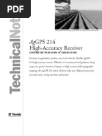 Aggps 214: High-Accuracy Receiver