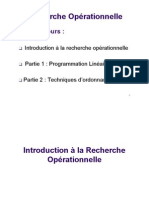 Recherche Opérationnelle