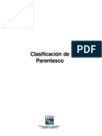 Clasificación de Parentesco