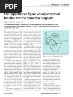 The Poppelreuter Figure Visual Perceptual