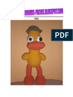 Pato de Amigurumis Pacios Español