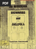 Sri Wickrema Brownrigg and Ehelepola