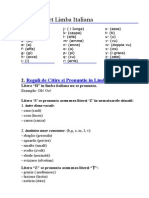 Alfabet Limba Italiana