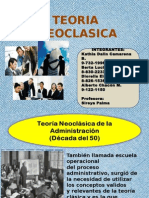 Teoria Neoclasica