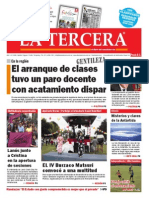 Diario La Tercera 03.03.2015