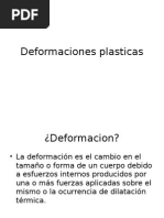 Deformaciones Plasticas