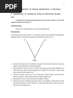 Surveying - II Lab Manual