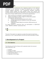 Civil Engineering Internship Report