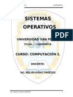 Clase 1 - Sistemas Operativos