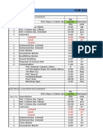 Standard Estimate For Ductbank, Manholes & Pedestal - Rev-2