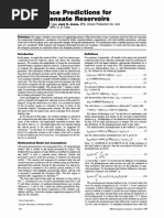 SPE 16984 PA - PDF Performance Predictions For Gas Condensate Reservoirs