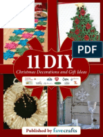 11 DIY Christmas Decorations and Gift Ideas Free Ebook PDF