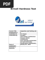 Brinell Test