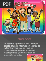 Presentacion de ValOres de Familia