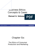 Chapter 6 The Ethics of Consumer Production and Marketing