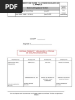 GSSL - SIND - PETS123 Procedimiento de Uso de Celulares en El Trabajo PDF