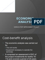 Economic Analysis: Karachi Port Improvement Project