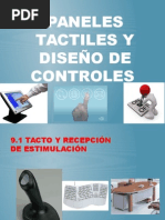 Exposición Paneles Tactiles y Diseño de Controles