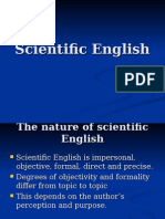 Scientific English 1