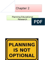 Planning Educational Research