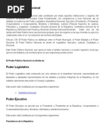  El Poder Publico Nacional Trabajo