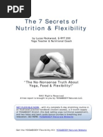 7 Secrets of Nutrition Flexibility