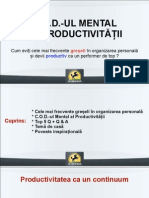 COD-ul Mental Al Productivitatii