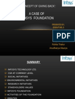 Infosys CSR Final