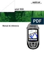 Manual GPS Magellan Explorist 500LE