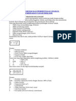 Analisis Harga PTM