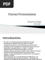 Ece 497 Week 3 Assignmt Parent Presentation