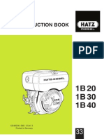 Manual Hatz 1B20-30-40 E