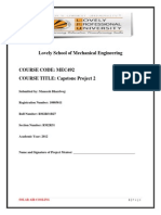 Fyp Solar Air Cooler PDF