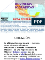 Provincias Fisiograficas