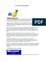 Historia y Evolucion de Windows