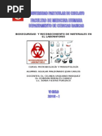 Practica Bioseguridad y Reconicimiento de Materiales en El Laboratorio