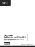 Transair - Public Price List Emea 2015 (En)